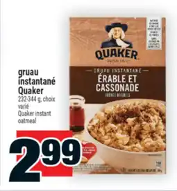 Super C gruau instantané Quaker | Quaker instant oatmeal offer
