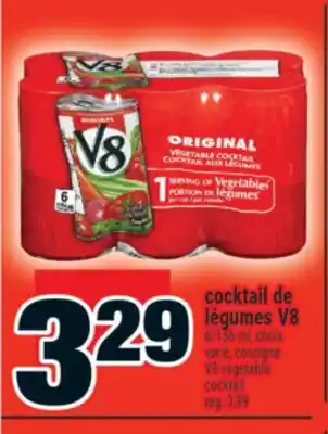 Super C cocktail de légumes V8 | V8 vegetable cocktail offer