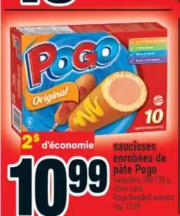 Super C saucisses enrobées de pâte Pogo | Pogo breaded wieners offer