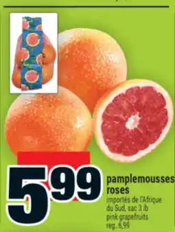 Super C pamplemousses roses | pink grapefruits offer