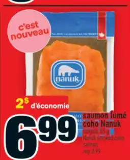 Super C saumon fumé coho Nanuk | Nanuk smoked coho salmon offer