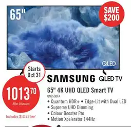 The Brick SAMSUNG 65 Q8F QLED AI 4K UHD Smart Tizen OS TV (QN65Q8FAAFXZC) - 2025 Model offer