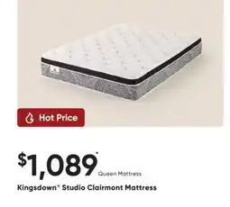 Dormez Vous Kingsdown Studio Clairmont Mattress offer