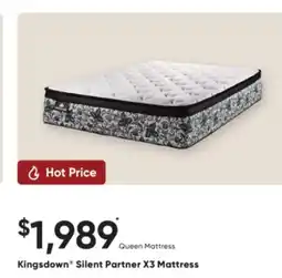 Dormez Vous Kingsdown Silent Partner X3 Mattress offer