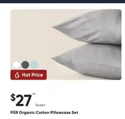 Dormez Vous PÜR Organic Cotton Pillowcase Set offer