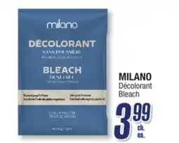 Jean Coutu MILANO Bleach offer