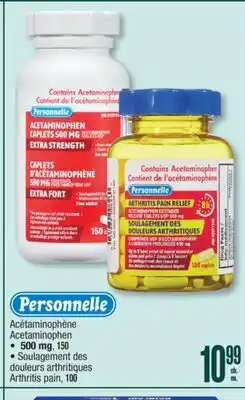 Jean Coutu PERSONNELLE Acetaminophen offer