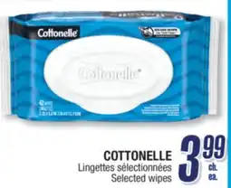 Jean Coutu COTTONELLE Selected wipes offer