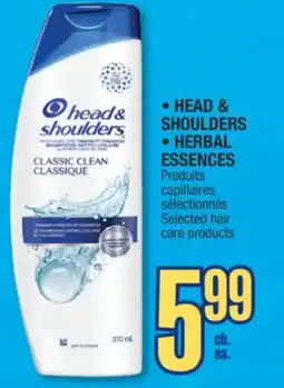 Jean Coutu HEAD & SHOULDERS, HERBAL ESSENCES Selected hair care products offer