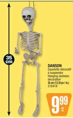Jean Coutu DANSON Hanging skeleton decoration offer