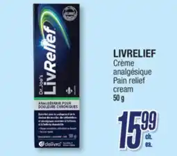 Jean Coutu LIVRELIEF Pain relief cream offer