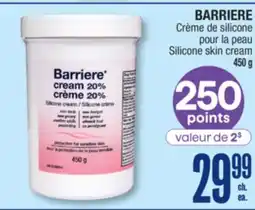 Jean Coutu BARRIERE Silicone skin cream offer