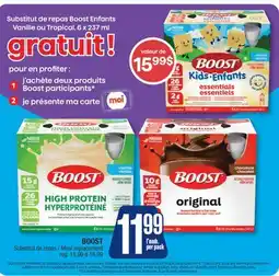 Jean Coutu BOOST Substitut de repas offer