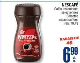 Jean Coutu NESCAFÉ Selected instant coffees offer
