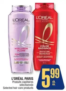 Jean Coutu L'ORÉAL PARIS Selected hair care products offer