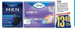 Jean Coutu TENA Selected leak-proof underwear, shields and guards offer