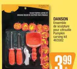 Jean Coutu DANSON Pumpkin carving kit offer