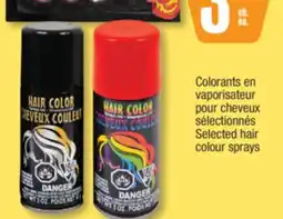 Jean Coutu Selected hair colour sprays offer