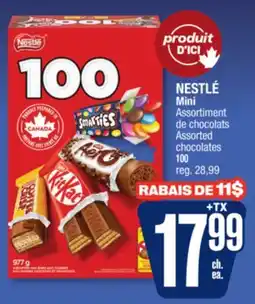 Jean Coutu NESTLÉ Mini Assorted chocolates offer