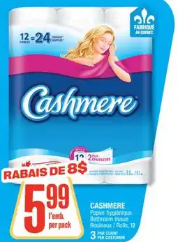 Jean Coutu CASHMERE Bathroom tissue Rolls offer