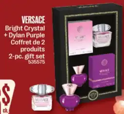 Jean Coutu VERSACE Bright Crystal + Dylan Purple offer