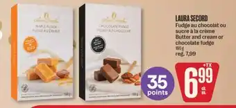 Jean Coutu LAURA SECORD Butter and cream or chocolate fudge offer