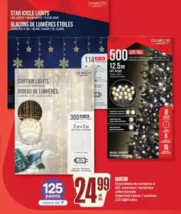 Jean Coutu DANSON Selected indoor / outdoor LED light sets offer