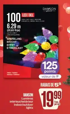Jean Coutu DANSON Indoor/outdoor lights offer