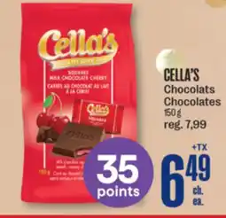 Jean Coutu CELLA'S Chocolates offer