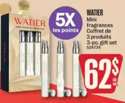Jean Coutu WATIER Mini fragrances 3-pc. gift set offer