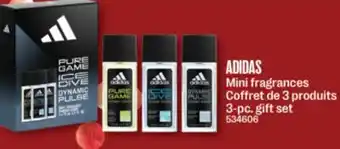 Jean Coutu ADIDAS Mini fragrances 3-pc. gift set offer