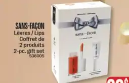 Jean Coutu SANS-FAÇON Lips 2-pc. gift set offer