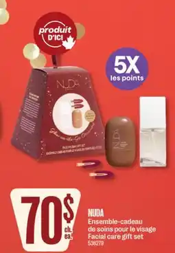 Jean Coutu NUDA Facial care gift set offer