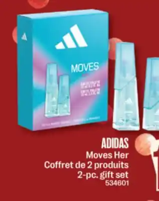 Jean Coutu ADIDAS Moves Her, 2-pc. gift set offer