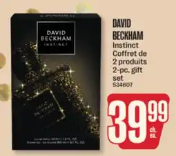 Jean Coutu DAVID BECKHAM Instinct 2-pc. gift set offer