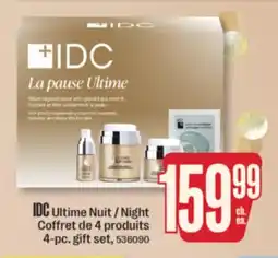 Jean Coutu IDC Night 4-pc. gift set offer