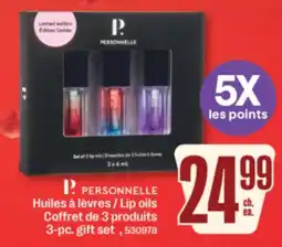 Jean Coutu P. PERSONNELLE Lip oils offer