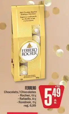 Jean Coutu FERRERO Chocolates offer