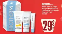 Jean Coutu BIOTHERM Body care products 3-pc offer