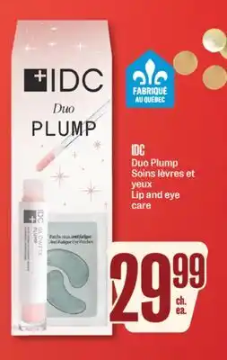 Jean Coutu IDC Lip and eye care offer