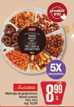 Jean Coutu IRRESISTIBLE Mixed snacks offer