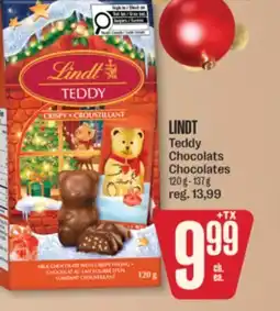 Jean Coutu LINDT Teddy Chocolates offer