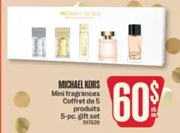 Jean Coutu MICHAEL KORS Mini fragrances 5-pc. gift set offer