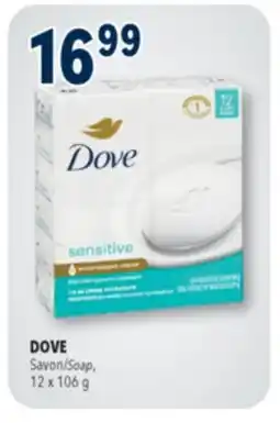 Familiprix DOVE, Soap, 12 x 106 g offer