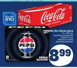 Marché Bonichoix PEPSI OR COCA-COLA offer
