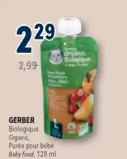 Familiprix GERBER, Aliments Selected baby foods offer