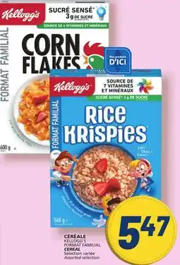 Marché Bonichoix KELLOGG'S CEREAL offer