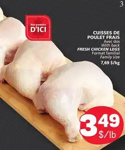 Marché Bonichoix FRESH CHICKEN LEGS offer
