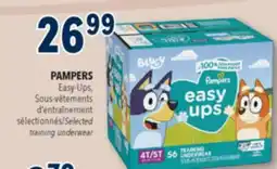 Familiprix PAMPERS, Selected diapers offer