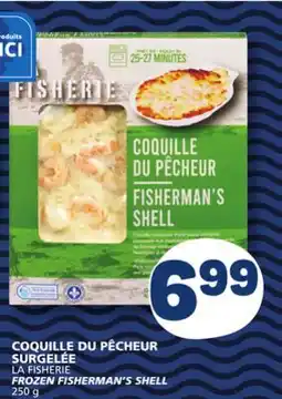 Marché Bonichoix LA FISHERIE FROZEN FISHERMAN'S SHELL offer